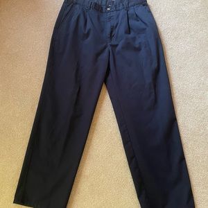 Mens navy blue heavy duty work pants 38x30